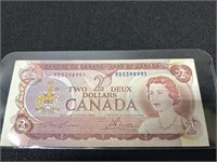 1974 Uncirculated 2 Dollar Bill