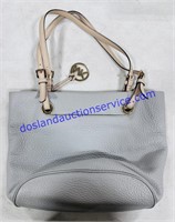 Grey and Tan Michael Kors Purse