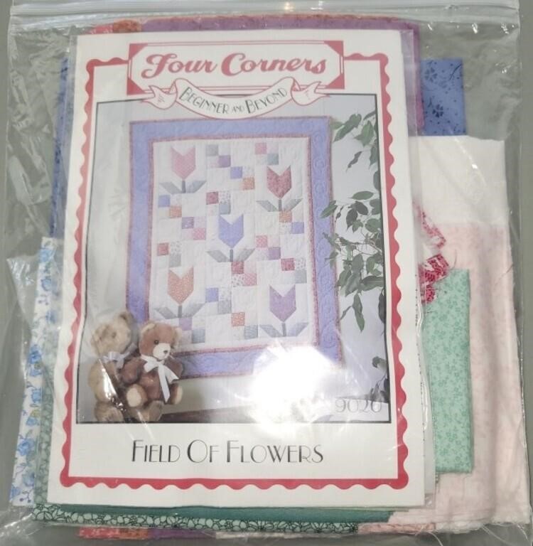 Field Of Flowers Quilt Kit