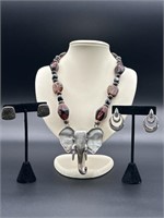 Costume Jewerly Necklace & earrings