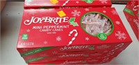 6 boxes joybrite mini peppermint candy canes