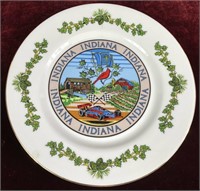 Indiana Souvenir Plate
