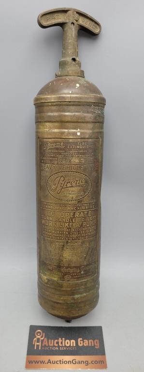 Pyrene Brass Fire Extinguisher