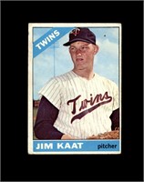 1966 Topps #445 Jim Kaat P/F to GD+