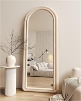Arched Full Length Mirror with Stand