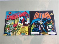 1974 & 75 Spiderman & Batman Records