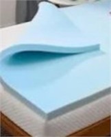 Single Size Memory Foam 3" Mattress Topper