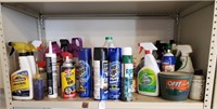 Various Garage Liquids