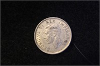 1941 South Africa 6 Pence Silver Coin