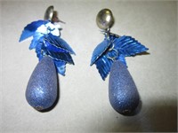 Vintage blue Earrings