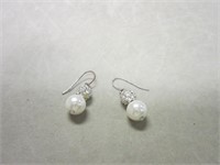 Pair of faux pearl Earrings