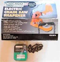 New Chicago Electric Chain Saw Sharpener +