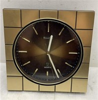 Bulova Wall Clock 10x10in