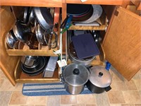 HUGE LOT OF POTS AND PANS