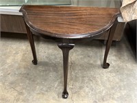 Small Wooden End Table 23" tall
