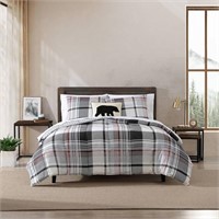 Eddie Bauer- King Duvet Cover Set, Reversible