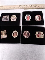 Group of Princess Diana commemorative pins