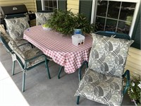 Outdoor Table + Chairs