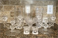 Assorted Glass Vases & More
