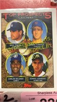 Top prospects card