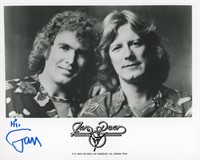 Jan and Dean signed promo  photo