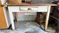 Old Work Table with Drawer as-is Check Pics