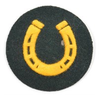 WWII German Army Farrier Rating Sleeve Patch