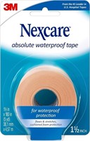 Nexcare Absolute Waterproof Wide Tape, 1.5' X 5 yd