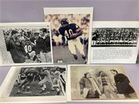 Gale Sayers picture lot Bears signed