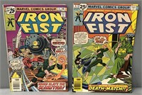 2 Iron Fist Marvel Comic Books #5 & #6