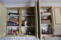 Contents of Hanging Cabinets