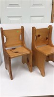 2 Children’s chairs