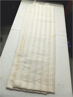 Pair of curtain panels stripes (A) @ 80 x 40