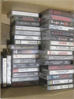 52 Heavy Metal Cassette Tapes Untested