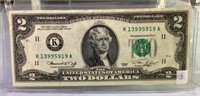 1976 US two dollar note