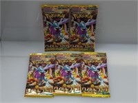 (5) Japanese Pokemon Wild Force Packs