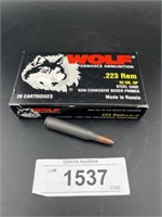 Wolf.233 ammo