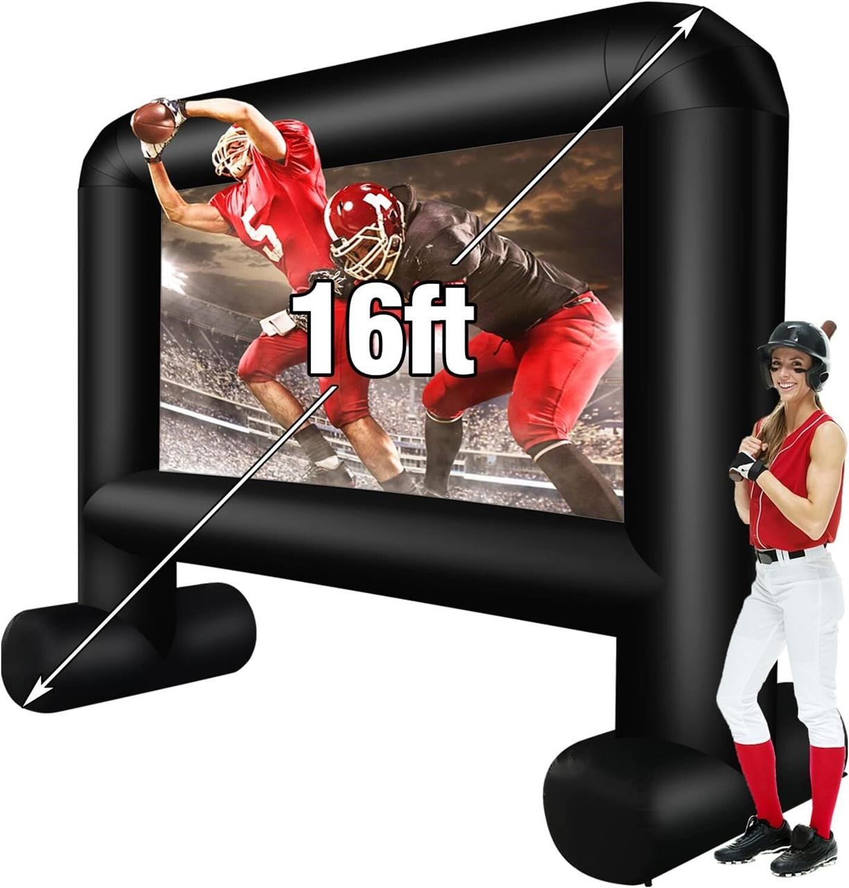 16 Feet Inflatable Movie Screen Outdoor  Inflatabl