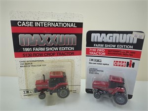 2x- Case IH 5130 & 7110 Farm Show Edition NIP 1/64