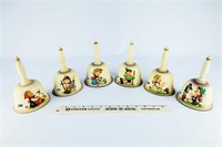 6 Goebel Bells - Dated: 1981-1986