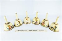 6 Goebel Bells - Dated: 1987-1992