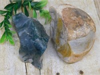 MIXED ROUGH ROCK ROCK STONE LAPIDARY SPECIMEN