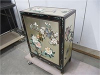 ASIAN THEMED STORAGE CABINET
