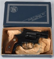 SMITH & WESSON MODEL 36 IN BLUE BOX