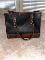 Vintage Ladies Faux Leather Handbag