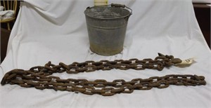 Galvanized Bucket, Industrial Chain