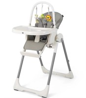 Babyjoy Foldable Height Adjustable High Chair