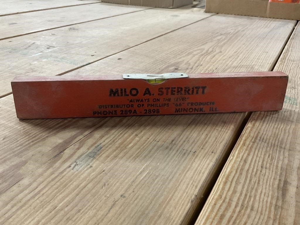 12 Inch Milo Sterritt Phillips 66 Level Minonk ILL