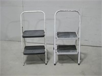 Two 3' Step Stools
