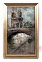 Henshaw - Paris pastel, 14.5" x 22.5" frame